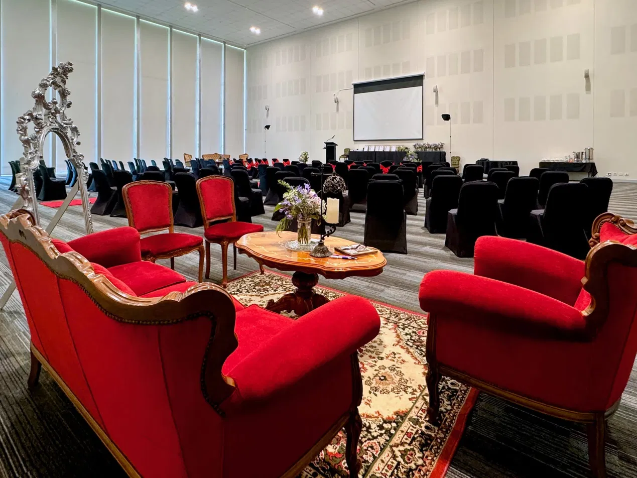 Cinema-style screening room